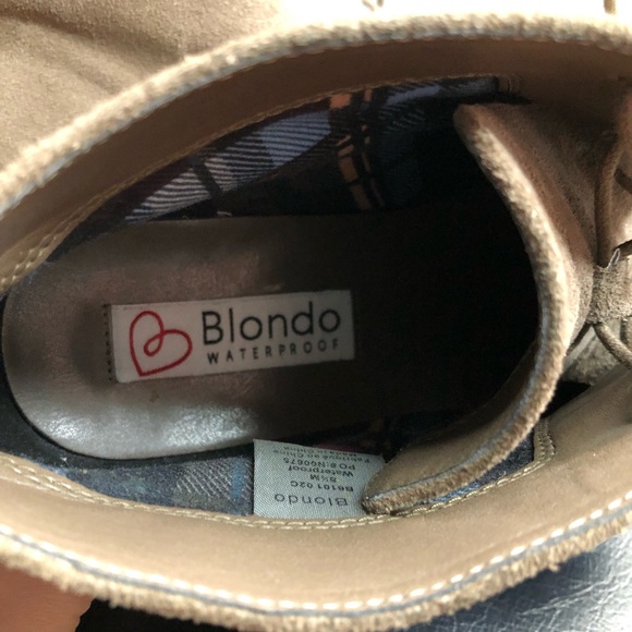 Blondo Tan Leather Chukka Waterproof Boot - Picture 4 of 14